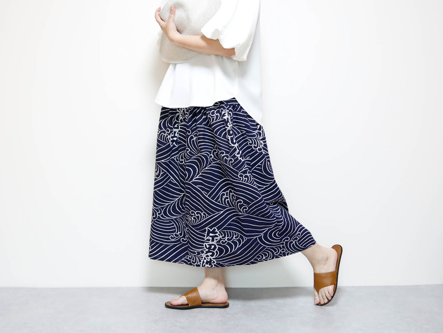 <S15-052> OKINAWA Skirt Long