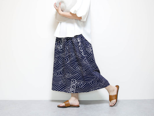 <S15-052> OKINAWA Skirt Long