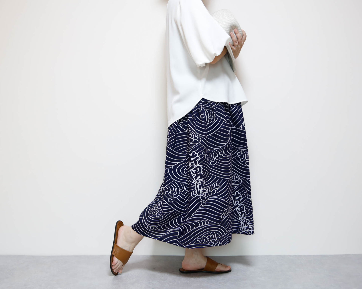 <S15-052> OKINAWA Skirt Long