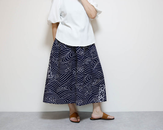 <S15-052> OKINAWA Skirt Long