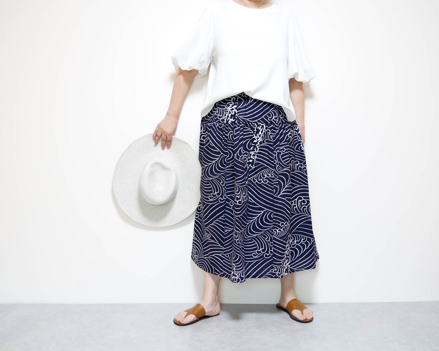 <S15-052> OKINAWA Skirt Long