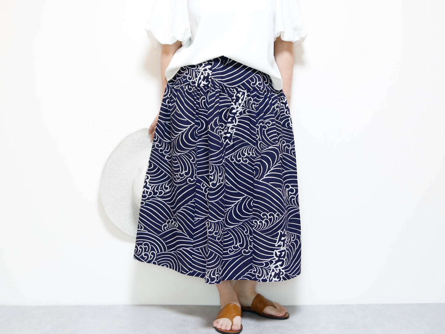 <S15-052> OKINAWA Skirt Long