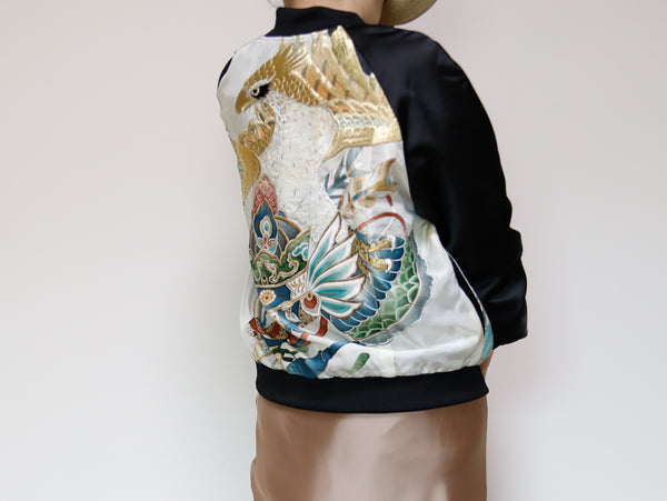 <J09-017> KIMONO BOMBER Jacket