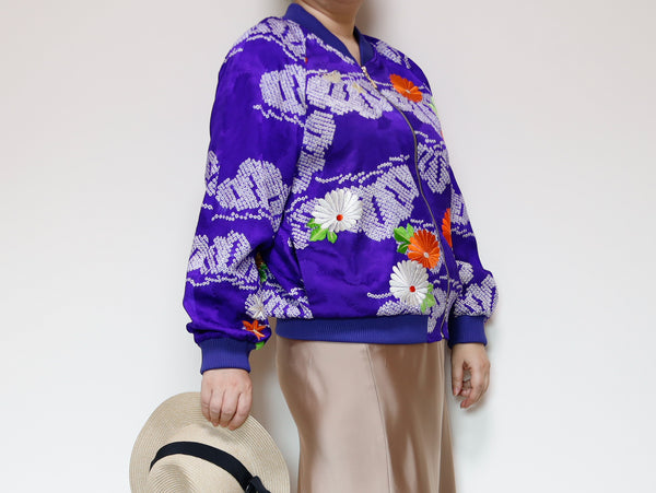 <J09-018> KIMONO BOMBER Jacket