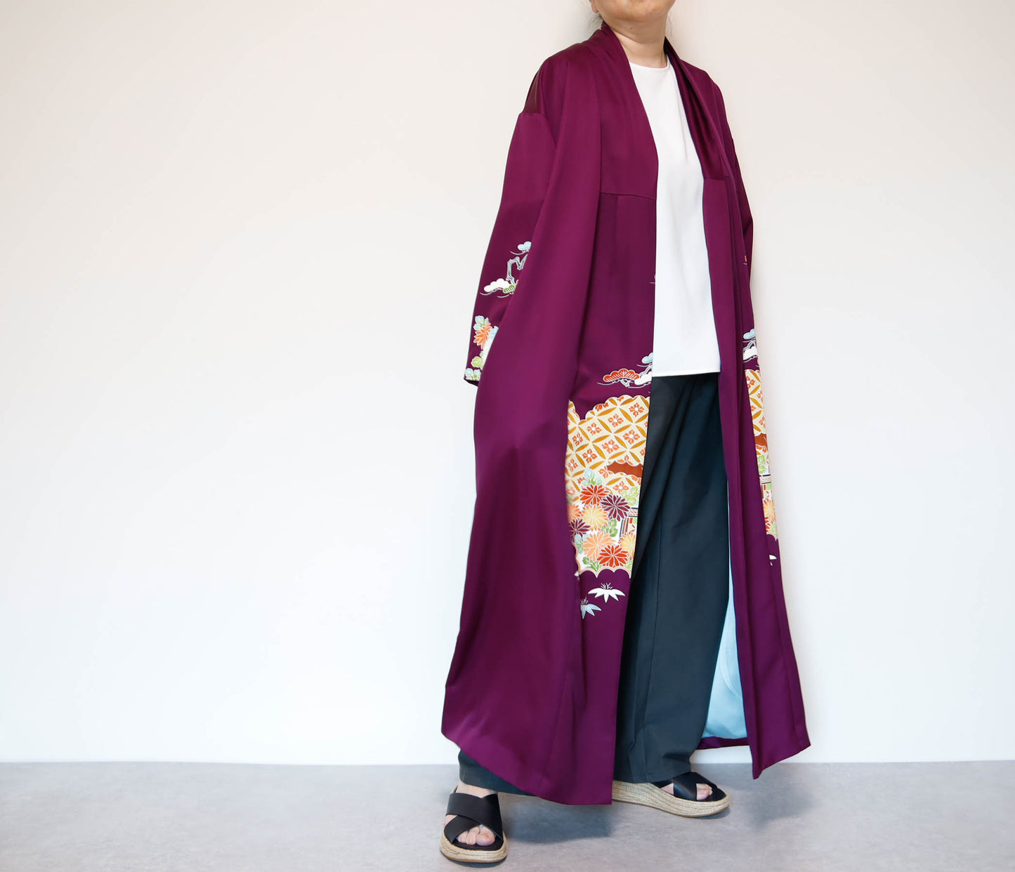 <J14-013> KIMONO Long COAT
