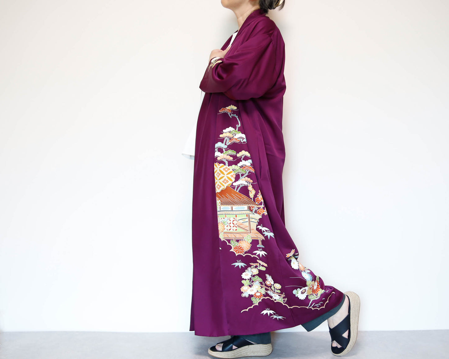 <J14-013> KIMONO Long COAT