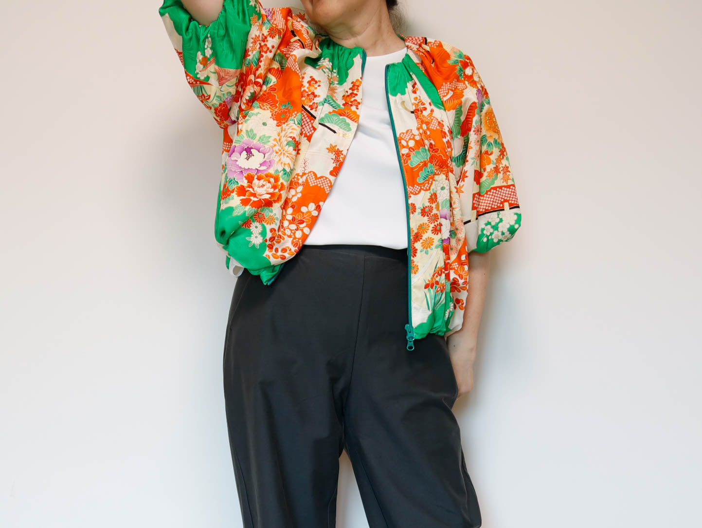 <J18K-010> KIMONO BALLOON Jacket