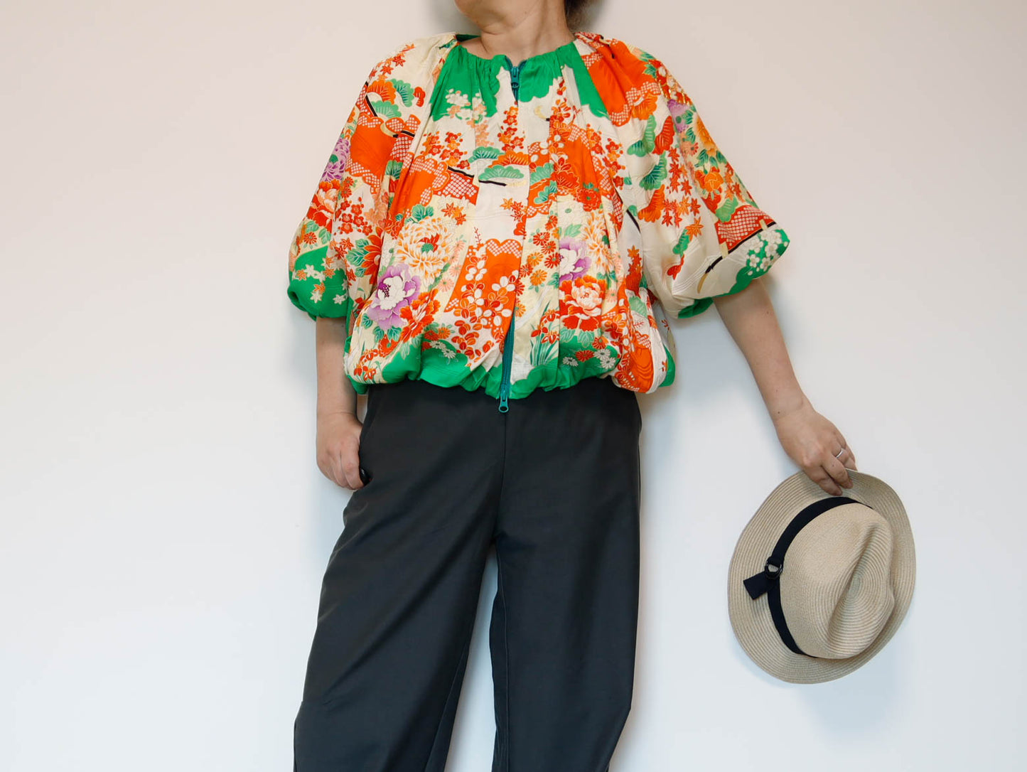 <J18K-010> KIMONO BALLOON Jacket