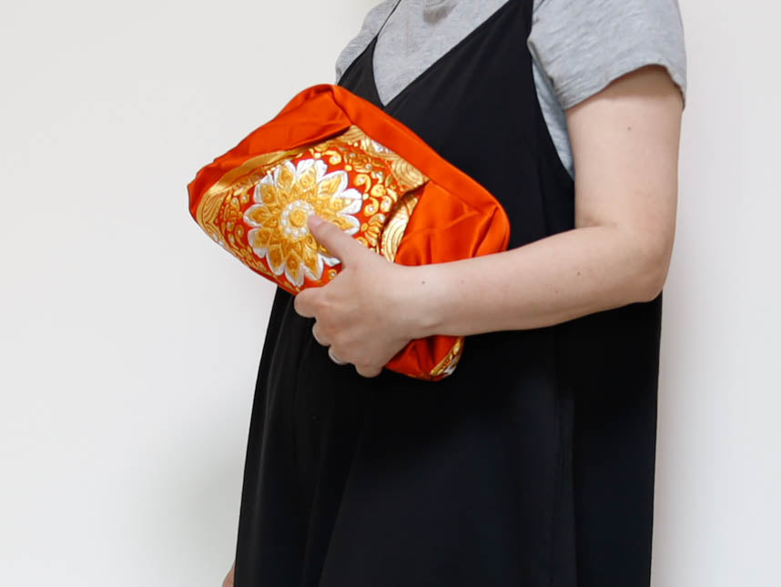 <B10K-003> KIMONO CLUTCH BAG