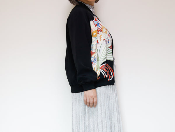 <J09-020> KIMONO BOMBER Jacket