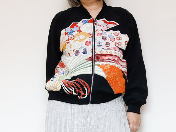 <J09-020> KIMONO BOMBER Jacket