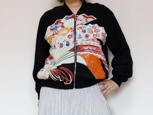 <J09-020> KIMONO BOMBER Jacket