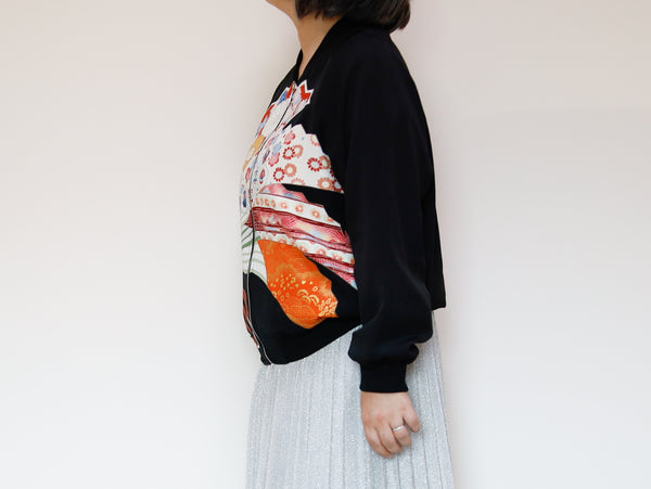 <J09-020> KIMONO BOMBER Jacket