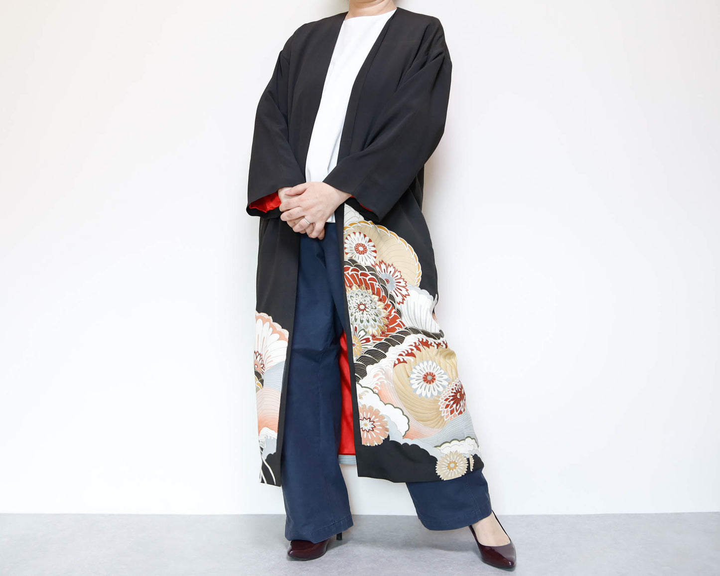 <J06-030> KIMONO ガウンコート