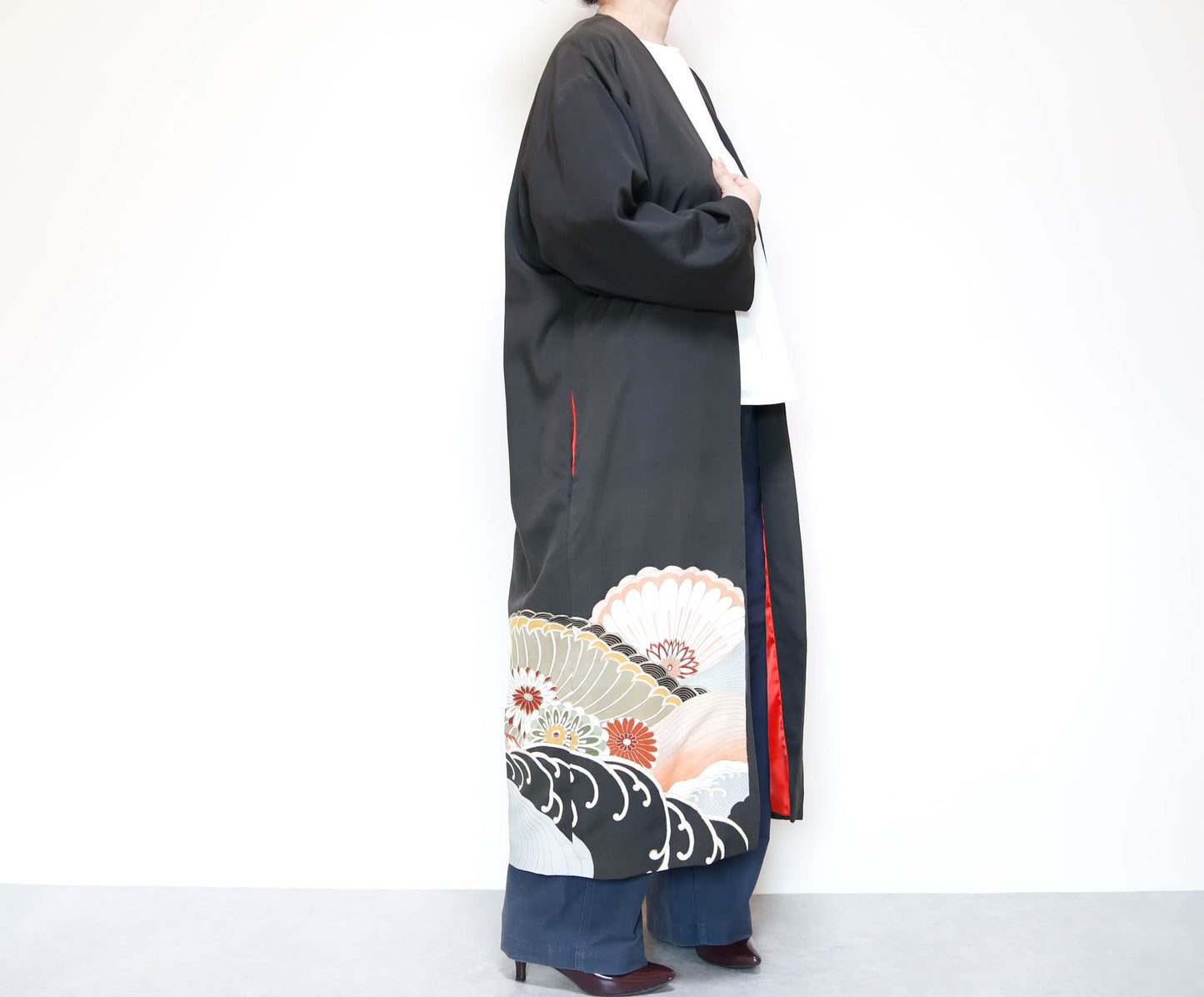 <J06-030> KIMONO ガウンコート