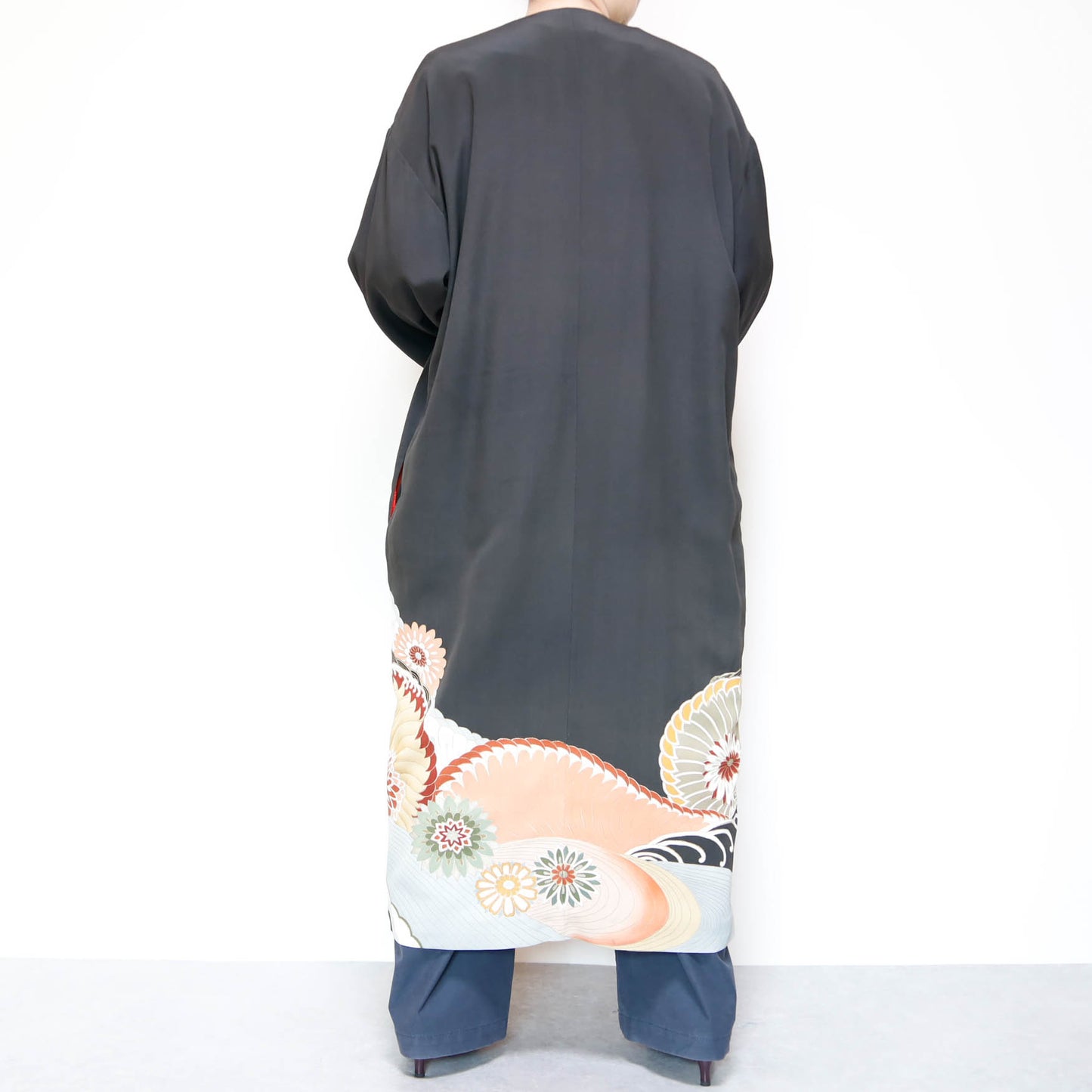 <J06-030> KIMONO ガウンコート