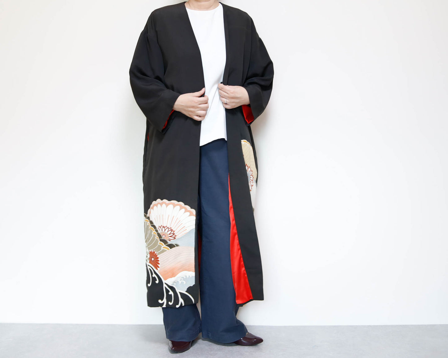 <J06-030> KIMONO ガウンコート