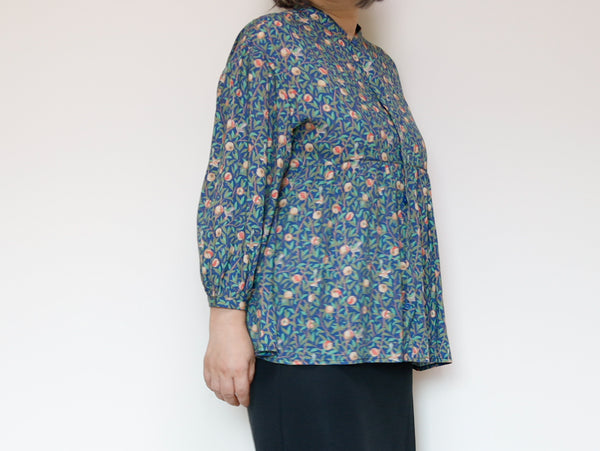 <T36G> PEPLUM BLOUSE