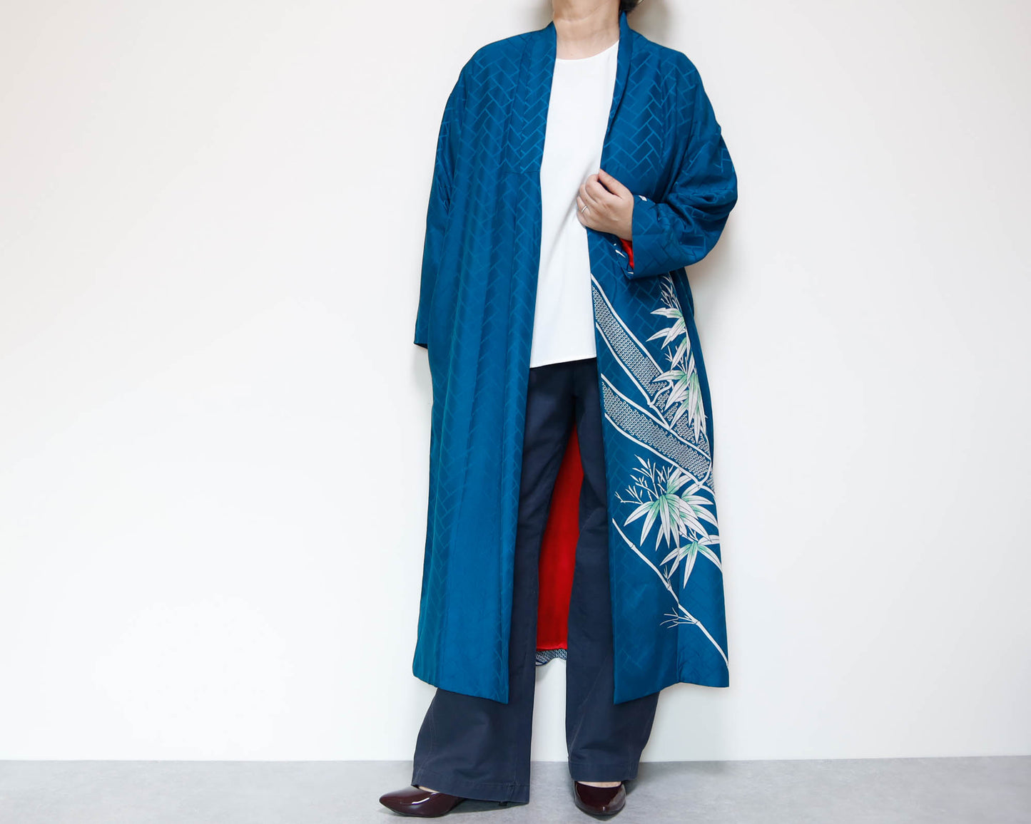 <J14-015> KIMONO Long COAT