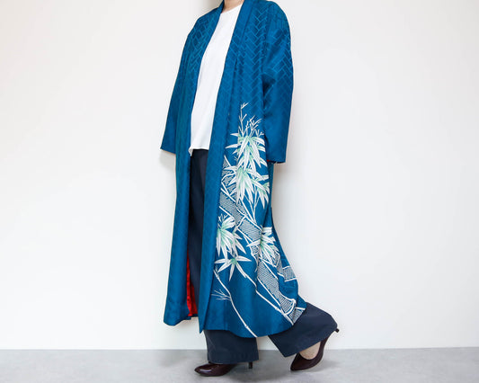 <J14-015> KIMONO ロングコート