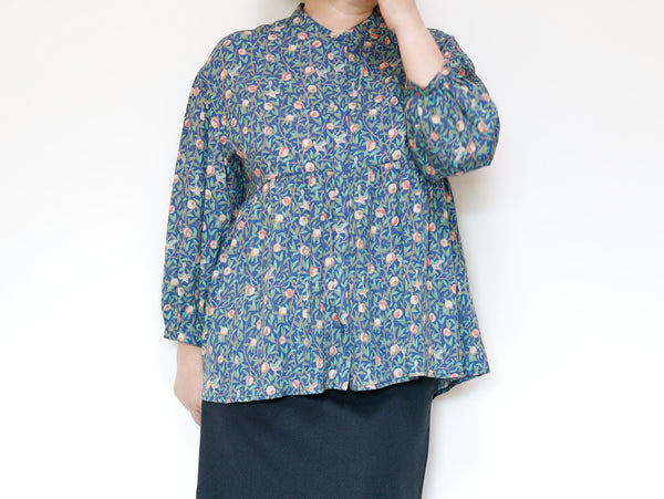 <T36G> PEPLUM BLOUSE