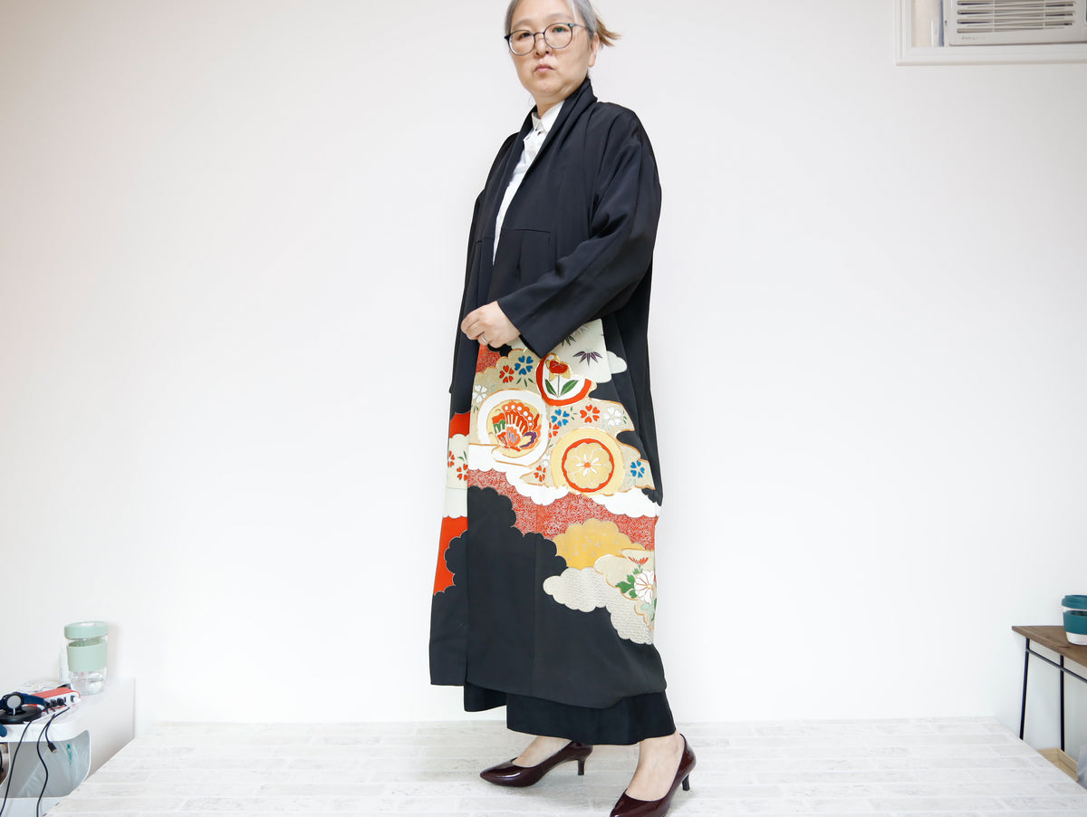 <J14-003> KIMONO Long COAT