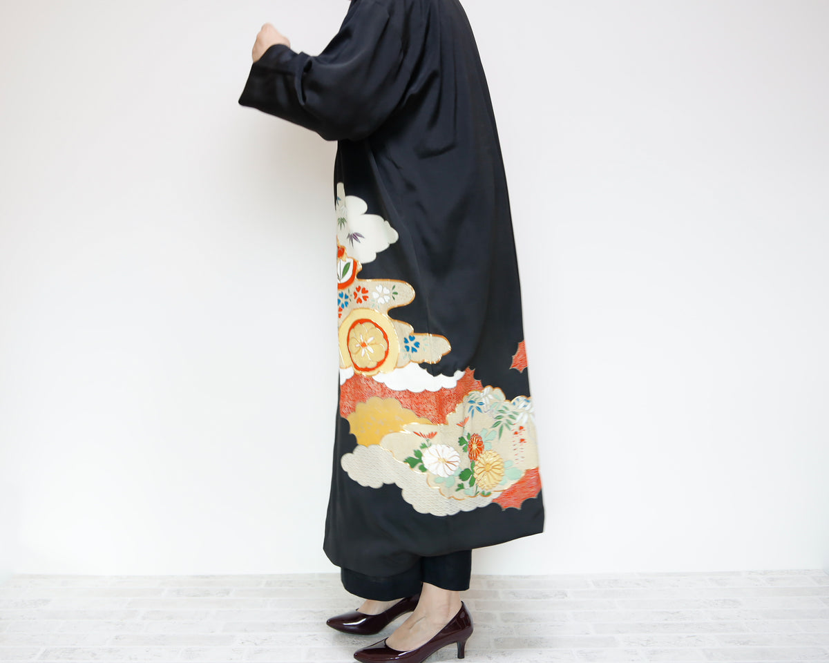 <J14-003> KIMONO Long COAT