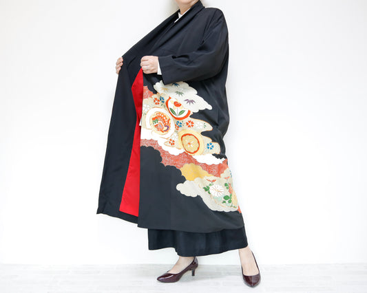 <J14-003> KIMONO Long COAT