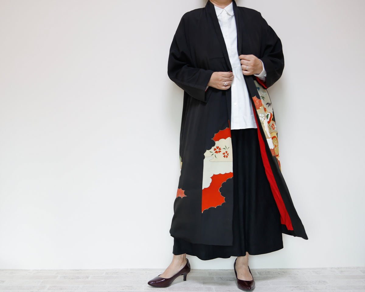 <J14-003> KIMONO Long COAT