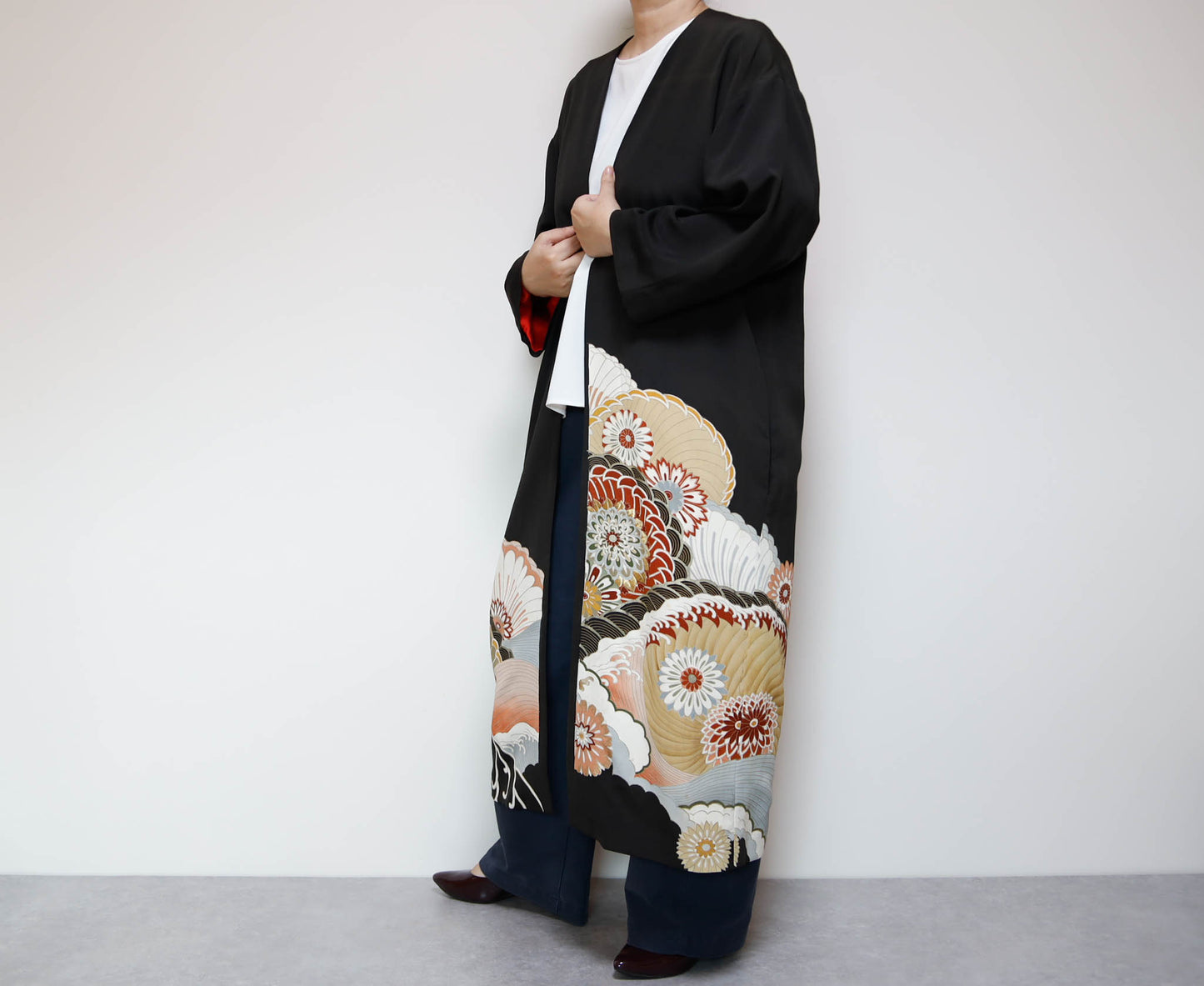 <J06-030> KIMONO ガウンコート
