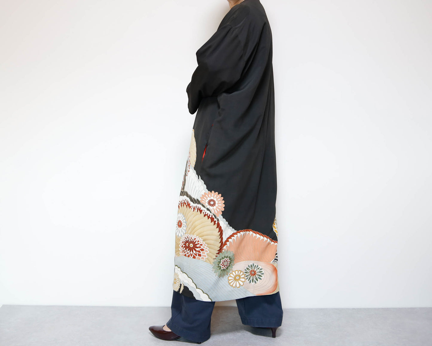 <J06-030> KIMONO ガウンコート