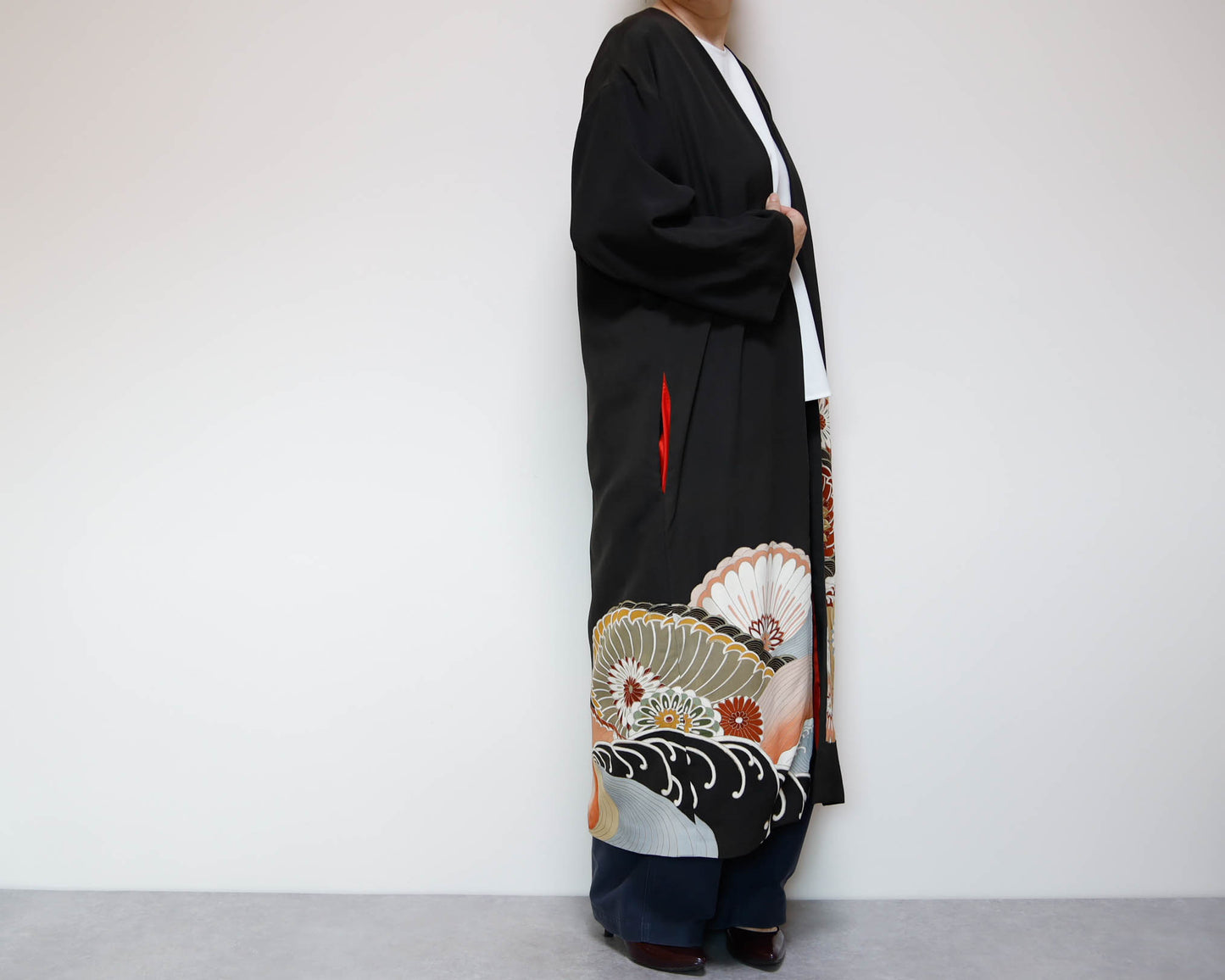 <J06-030> KIMONO ガウンコート