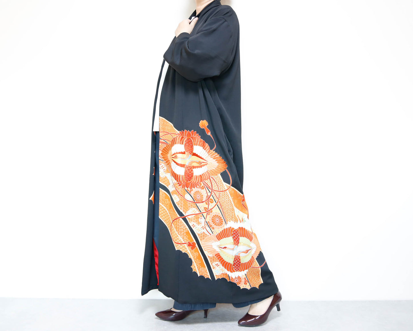 <J14-014> KIMONO Long COAT