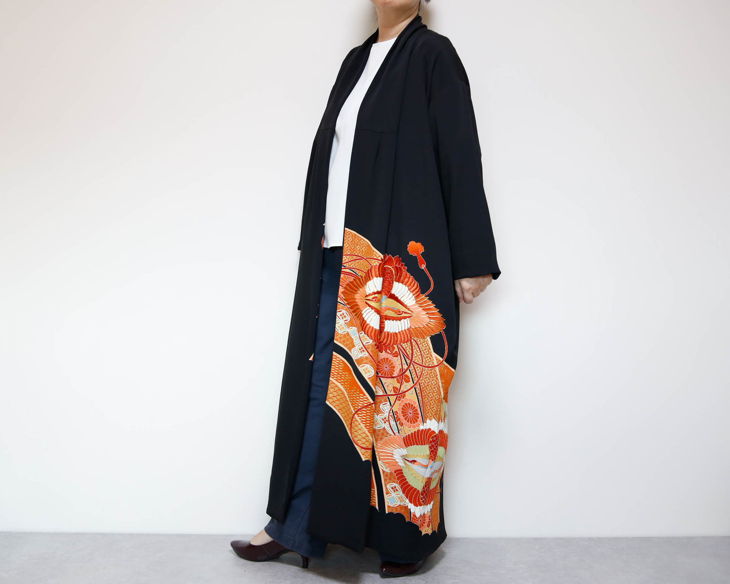 <J14-014> KIMONO Long COAT