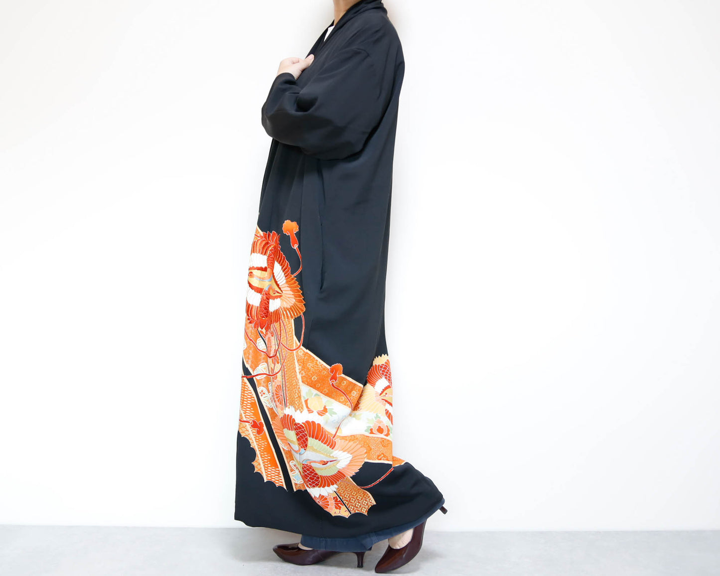 <J14-014> KIMONO Long COAT
