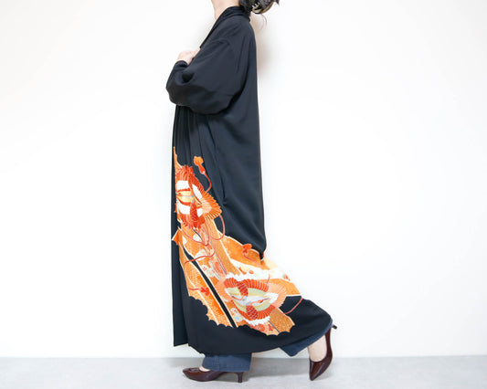 <J14-014> KIMONO ロングコート