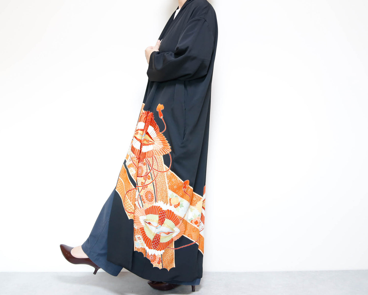 <J14-014> KIMONO Long COAT