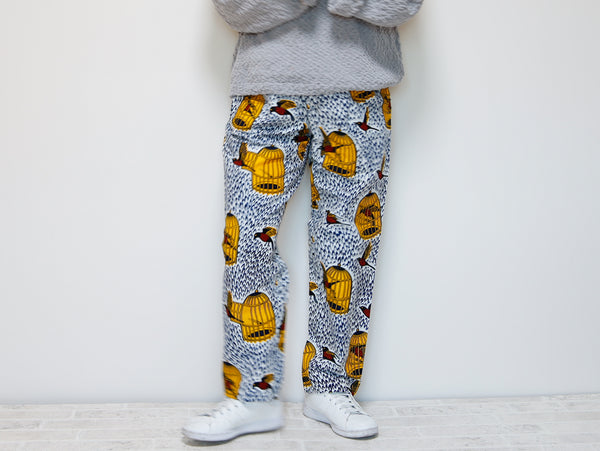 <P10J-001> AFRICAN PRINTED Trousers
