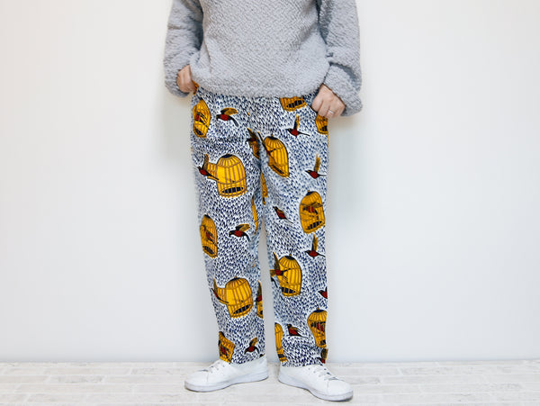 <P10J-001> AFRICAN PRINTED Trousers