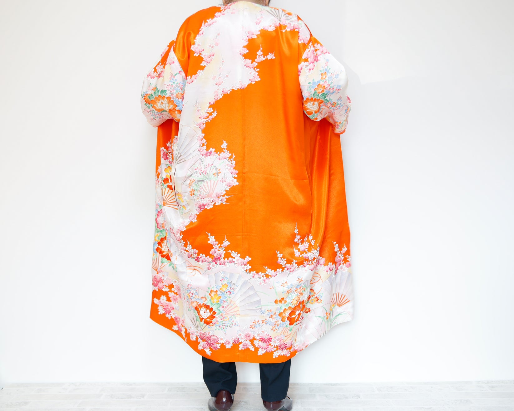 KIONA JACKET LONG BEIGE/RED OS main image 0