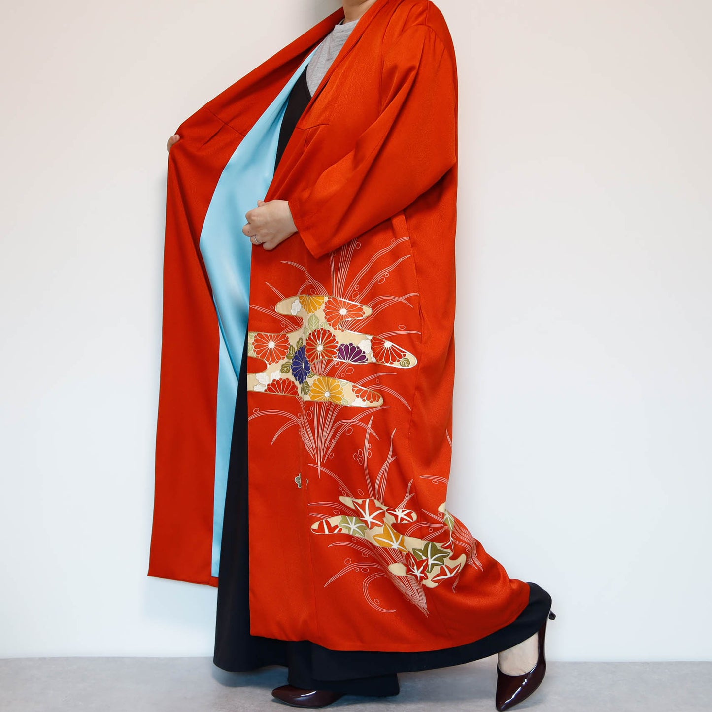 <J14-016> KIMONO Long COAT