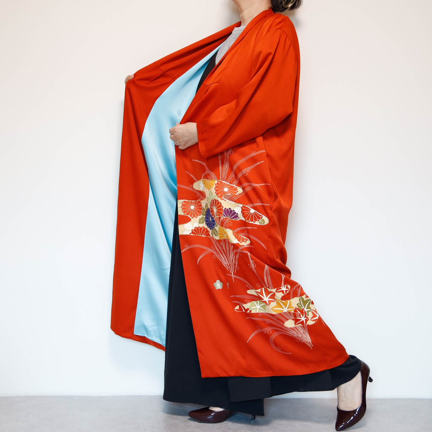 <J14-016> KIMONO Long COAT