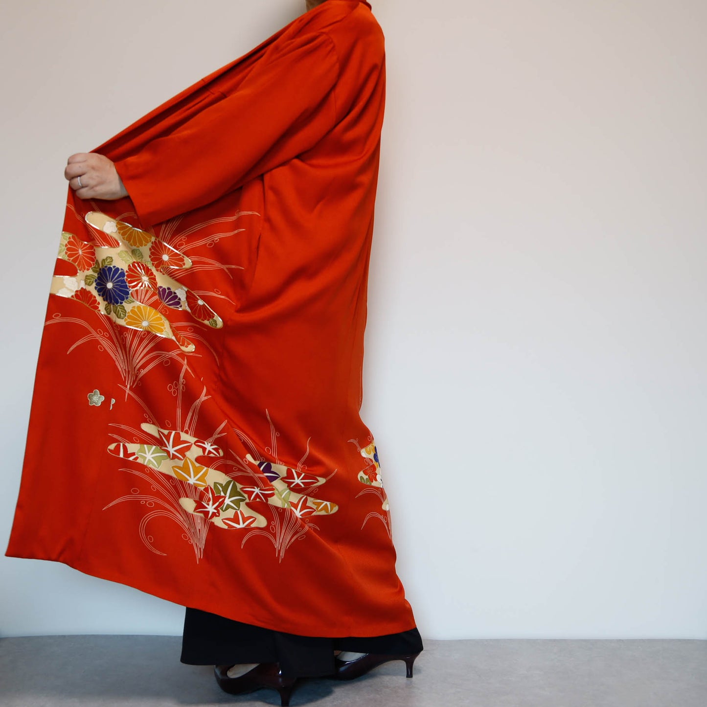 <J14-016> KIMONO Long COAT
