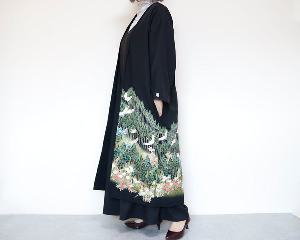 <J06-028> KIMONO Long Jacket