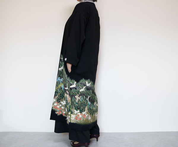 <J06-028> KIMONO Long Jacket