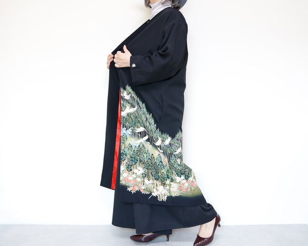 <J06-028> KIMONO Long Jacket