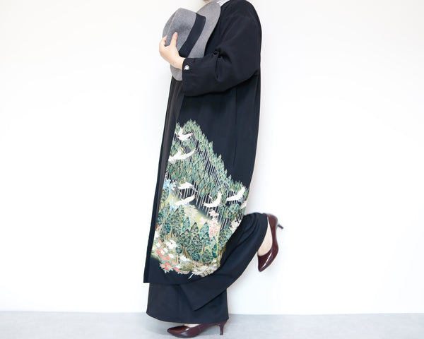 <J06-028> KIMONO Long Jacket