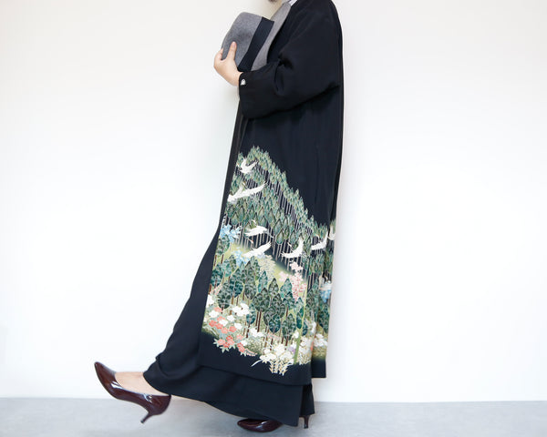 <J06-028> KIMONO Long Jacket