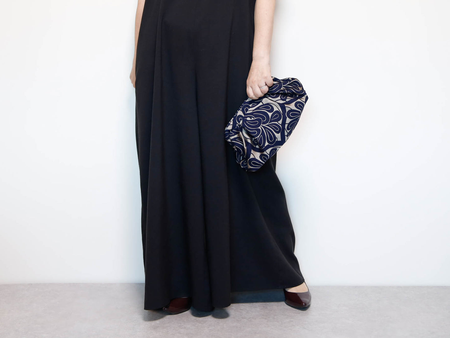 Dim Sum Clutch — KIMAGURE Collection / COVENT GARDEN / GRAY