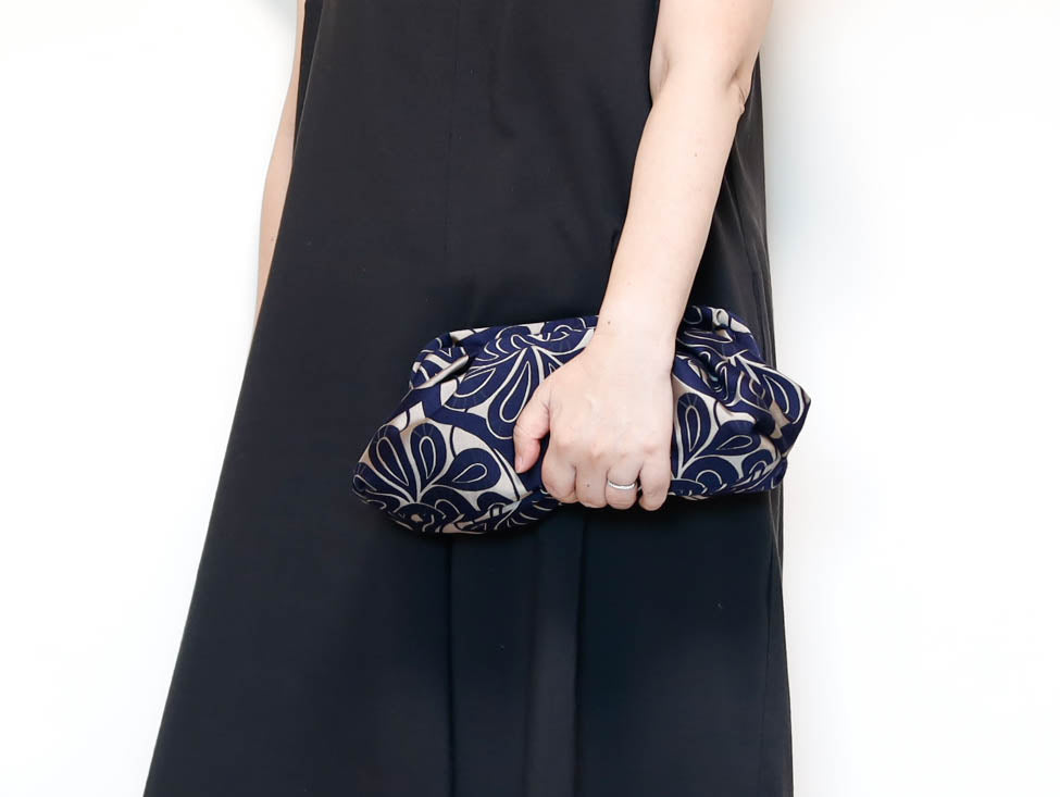 Dim Sum Clutch — KIMAGURE Collection / COVENT GARDEN / GRAY